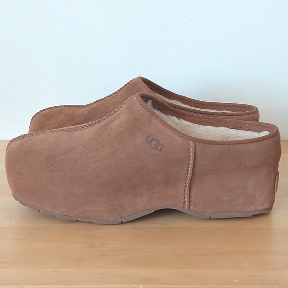 UGG Shoes - UGG Brown Suede Mules